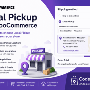 WooCommerce Local Pickup Plugin